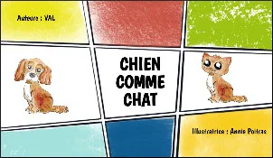 couverture histoire animée Whisperies 'Chien comme chat' VAL